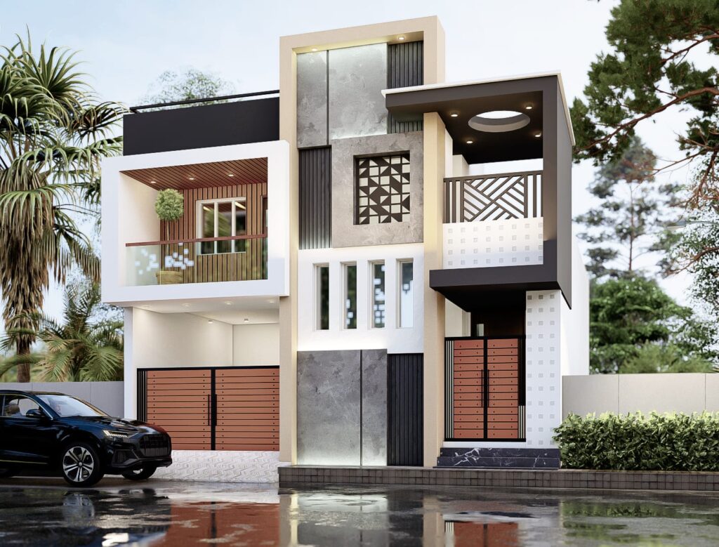 Residential construction site image